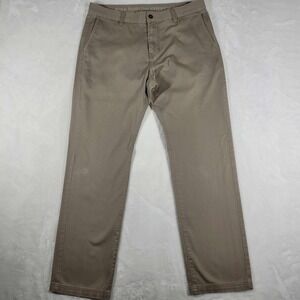 Prana Table Rock Chino Pants Men's 36 Tan Khaki‎ Beige Outdoor Hiking M4TABL315